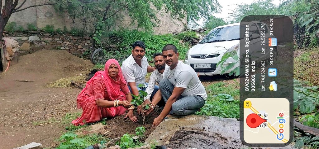 Hanumansankhla2's tweet image. &quot;एक पेड़ मां के नाम&quot; अभियान के तहत कल #CSC_SILORA द्वारा 5 पेड़ लगाए गये

धरती को हरा-भरा बनाएं, सभी माँ के नाम का एक पेड़ लगाएं...

#Plant4Mother #एक_पेड़_माँ_के_नाम #EkPedMaaKeNaam
@_DigitalIndia @PMOIndia @AgriGoI @AshwiniVaishnaw @csc_ceo @CSCegov_ @dintya15 @RJCSCRAJASTHAN