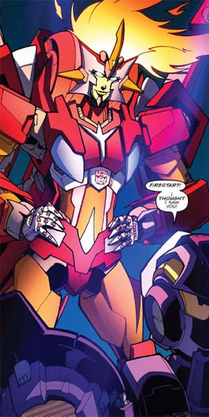 Name: Firestar

Race: Cybertronian

Alt Modes: A Camien Truck