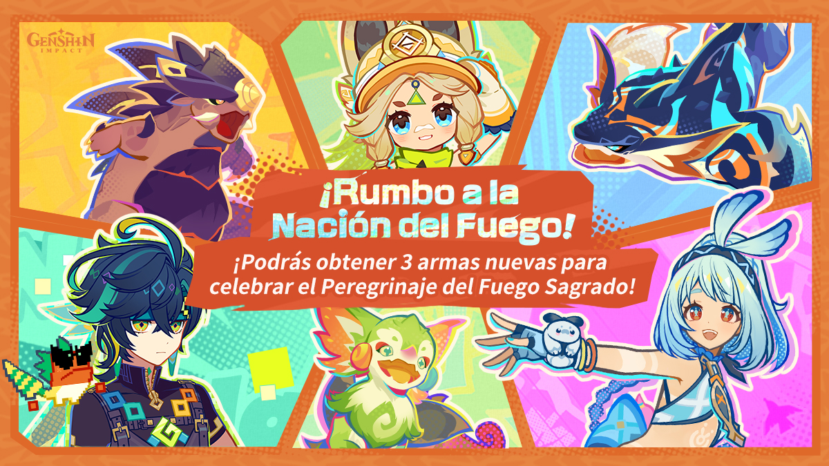 Genshin Impact ES tweet media