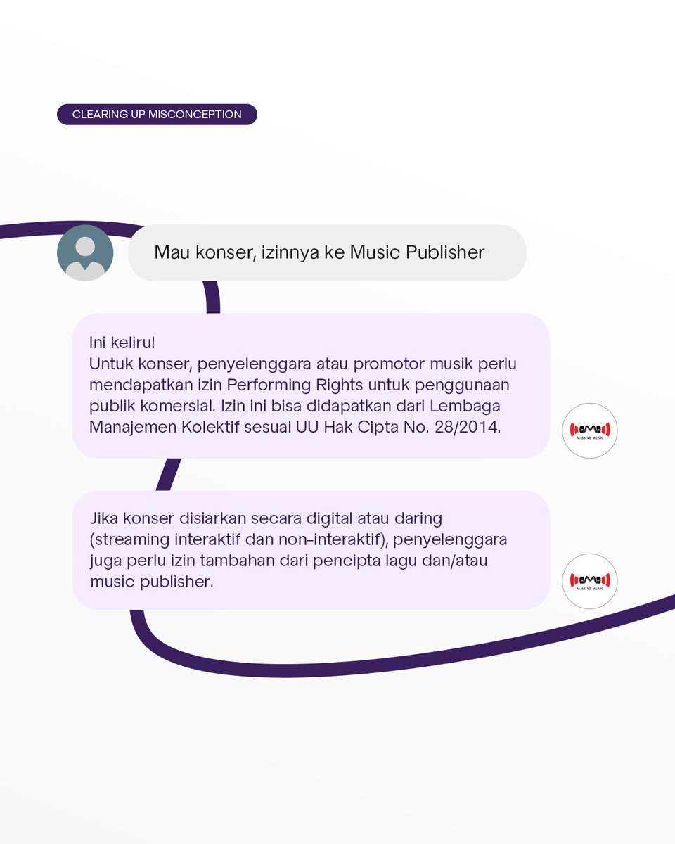 MassiveMusicEnt's tweet image. Buat para penyelenggara konser yang sering bingung, semoga informasi ini bisa membebaskan kalian dari miskonsepsi ini 👌🎶Massive Music membantu semua pihak untuk tahu peran kami di industri musik ✊🤝#IndustriMusik #EventOrganizer #KonserIndonesia #MusikIndonesia #PromotorMusik
