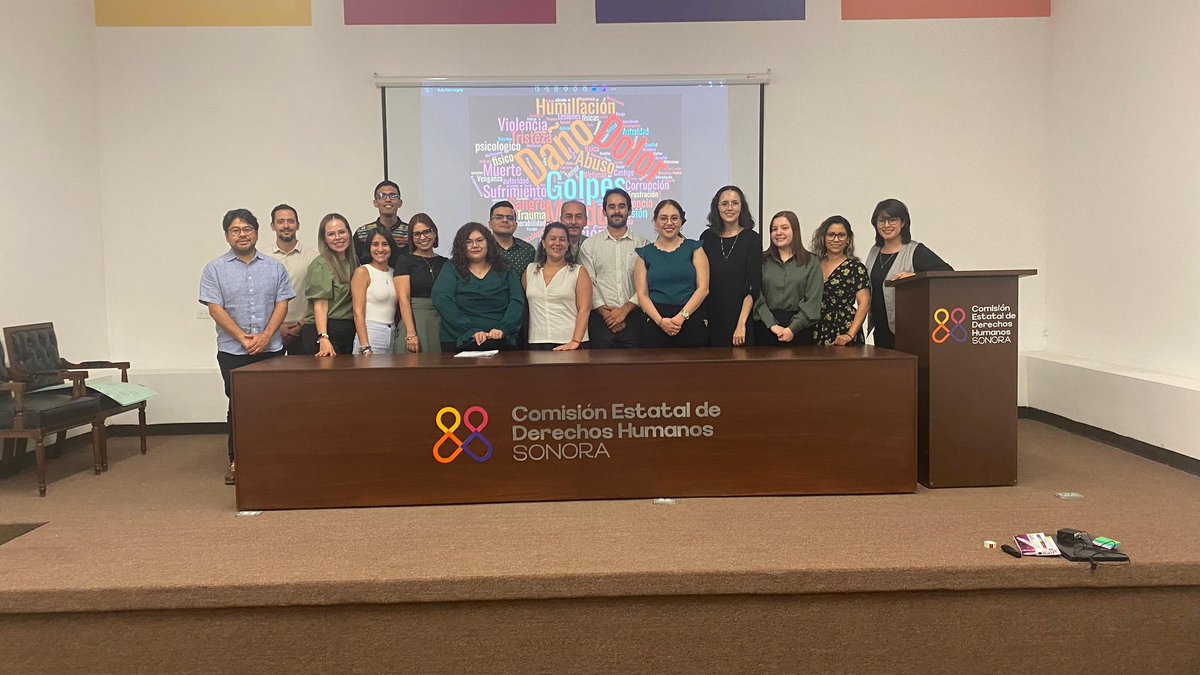 llestructural's tweet photo. Concluimos nuestra capacitación sobre los estándares del #ProtocolodeEstambul. Agradecemos la participación de @CEDHSonora, así como el apoyo de @USAIDMX a través de RED-DH para la realización de esta actividad. https://t.co/HJdZMKuPwd