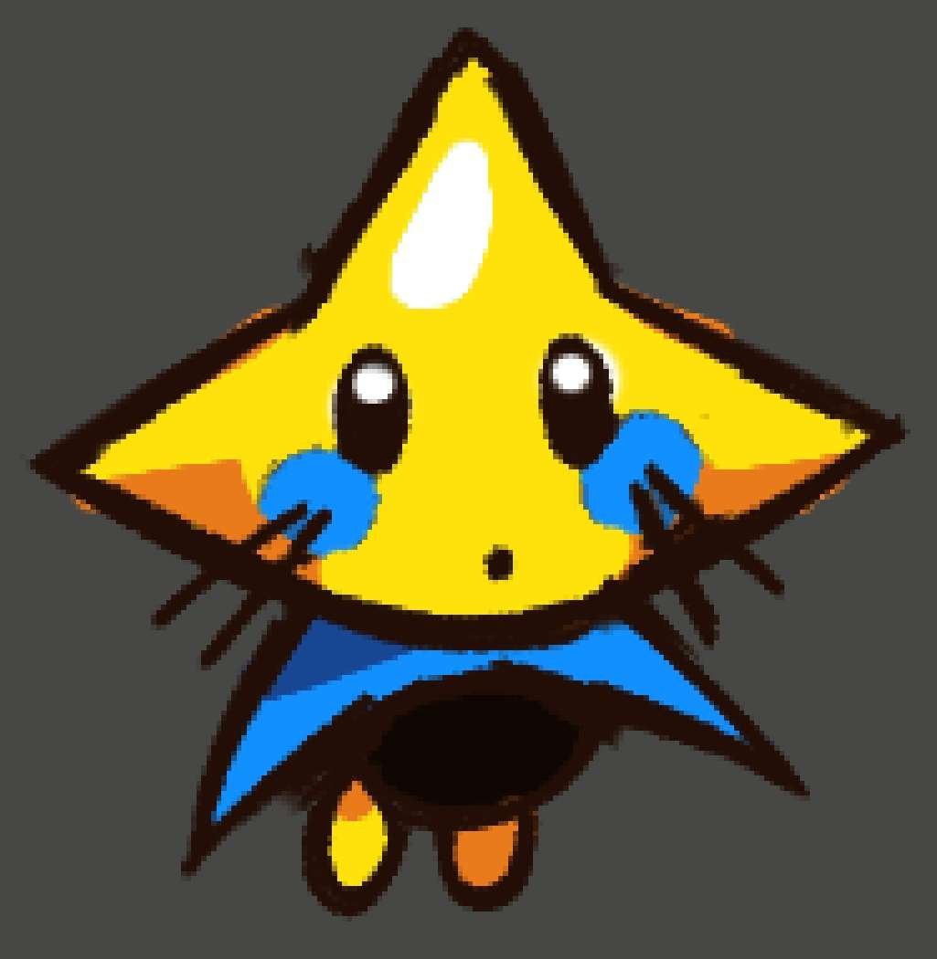 DaOrangeBoi's tweet photo. #SMATRS
i've fallen in love with this demo, but since day one i felt like starry's design was a little underwhelming

so! with a free afternoon, i decided to try my own spin at it

i call him starzu, he's pretty cool
might make a mod/patch at one point because im proud of him https://t.co/I6y7WGJnkB