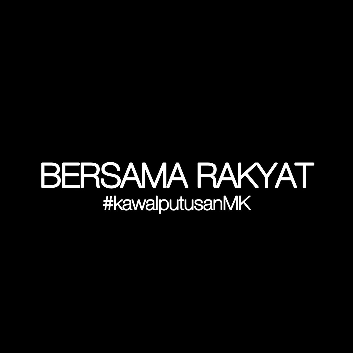 HAYO TEMAN2 KITA BERJUANG LAGI ADA YG AKSI LANGSUNG, KITA BANTU DARI SINI.

PAKAI GAMBAR INI. KITA NAIKAN LAGI #kawalputusanMK