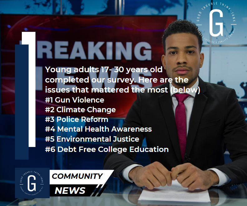 GetNGoodTrouble's tweet photo. Our young adults will vote in November.
We hope our politicians and local leaders won't take their vote for granted. Their voices matter. And we hope there will be new legislation to prove that you're listening to them. #GoodTroubleThinkTank#Vote#JohnLewis#YoungAdults#nestdc https://t.co/eWLrSArR7L