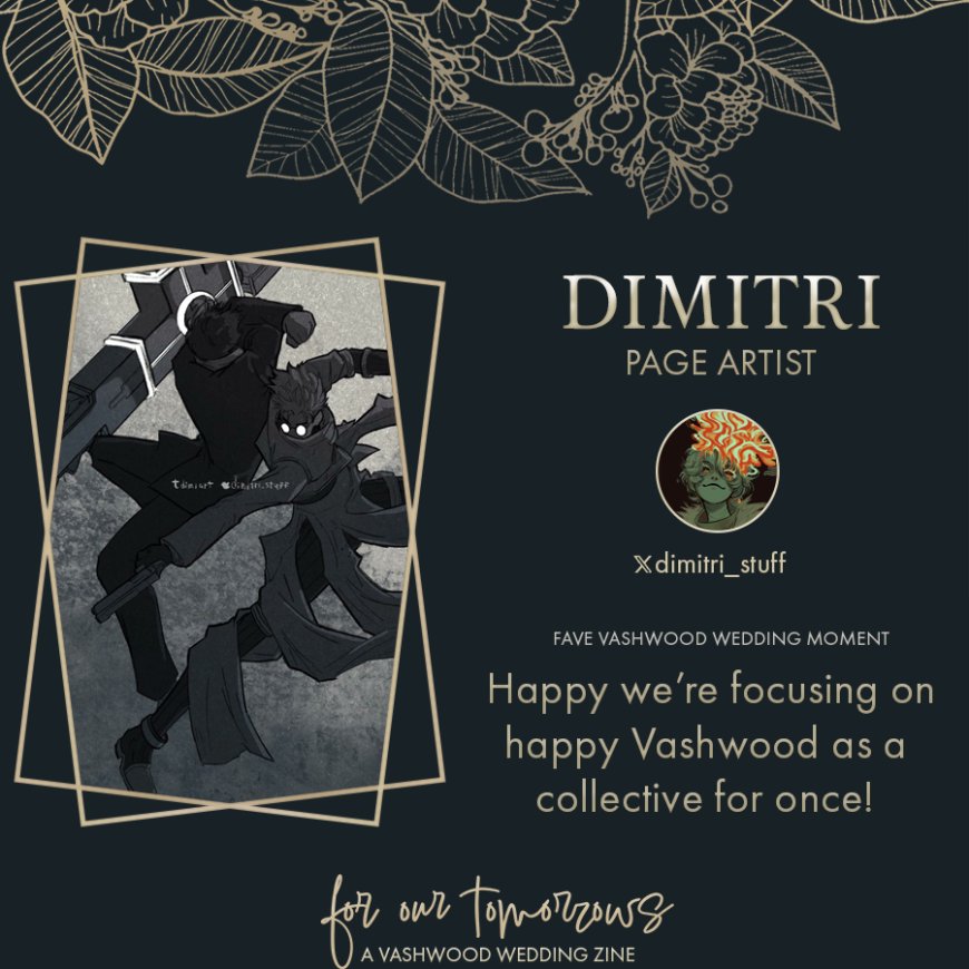 vweddingzine's tweet image. Give it up for @dimitri_stuff, one of our amazingly talented page artists! We cannot wait to see what lovely art he is cooking up for this wedding 💍