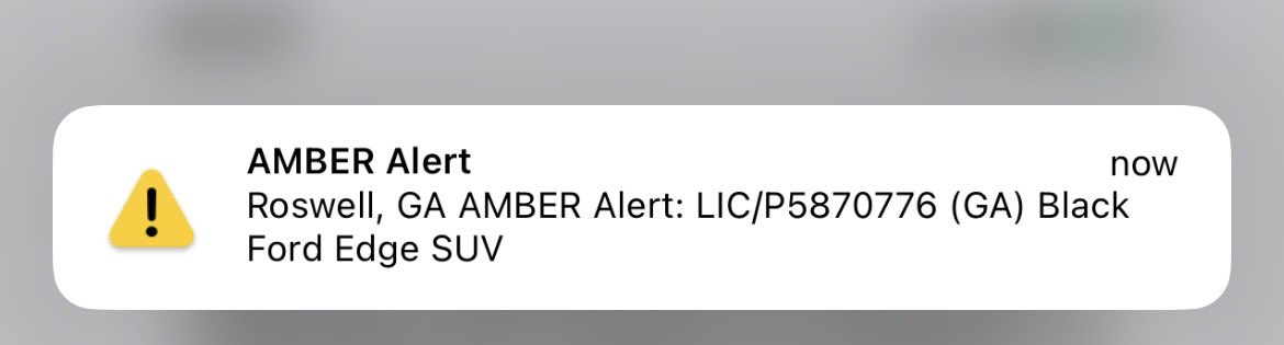 #amberalert #atlanta