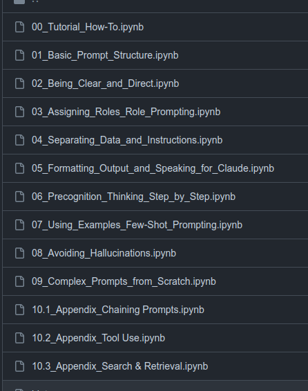 A useful collection of Prompt Engineering resource released from <a href="/AnthropicAI/">Anthropic</a> for building on Anthropic API.