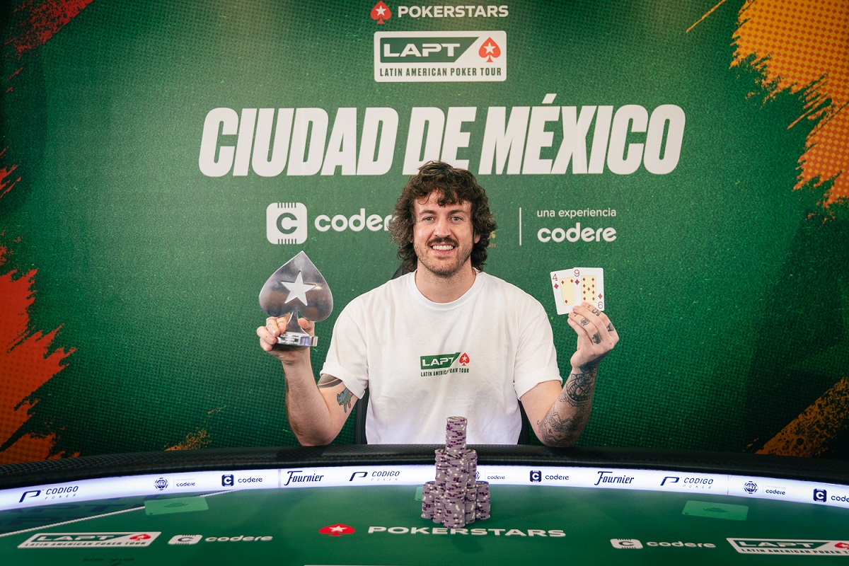 SuperPoker's tweet image. ARRASADOR! Joan Baltasar domina mesa final e conquista Last Chance PKO do LAPT México tinyurl.com/3m24kh46 @PokerStarsBR #Poker #PokerLive