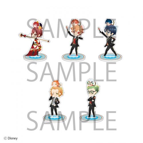 ツイステッドワンダーランド　ミニアクリルスタンドコレクションVol.1 グッズ情報】 1号館4階にて『ディズニー ツイステッドワンダーランド