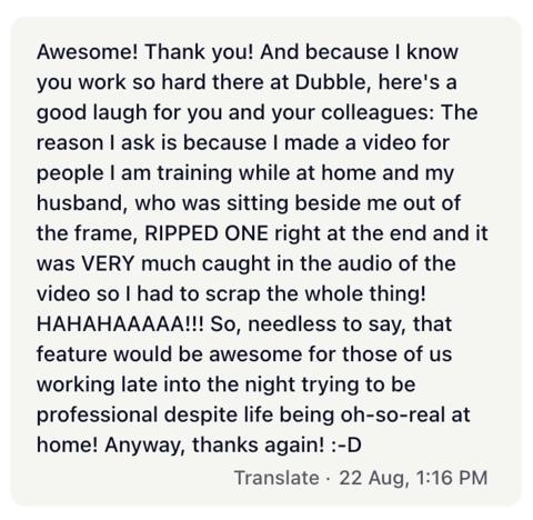 Dubble - never write docs again tweet media