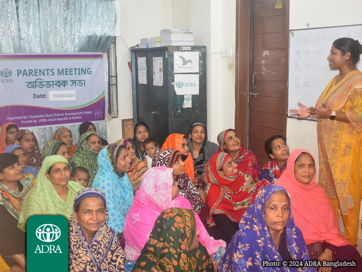 adrabangladesh's tweet photo. CSCDP recently held a two-day Parents' Meeting, drawing a total of 179 parents. Various important topics were discussed, including the importance of child care, and educational status.
#ADRA #ADRABangladesh #ADRACzech #ADRAKorea #Malfini #ChildEducation #ChalantikaSlum #CSCDP https://t.co/XB9KqkzSS6