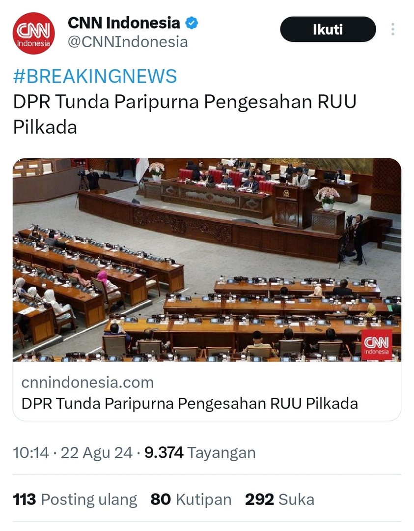 Makin tambah waswas ga sih? Takutnya pas masyarakat lengah, tiba-tiba udak tok disahin. Pokoknya kawal terus sampe batal 💚