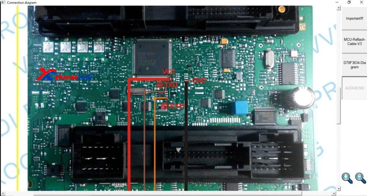 Xhorsevvdi's tweet photo. AUDI BCM2 D70F3634 Data Reading With #xhorse VVDI Prog ✅✅
📽Ecm Works
#vvdiprog #audibcm2 https://t.co/q36nrzyZ0h