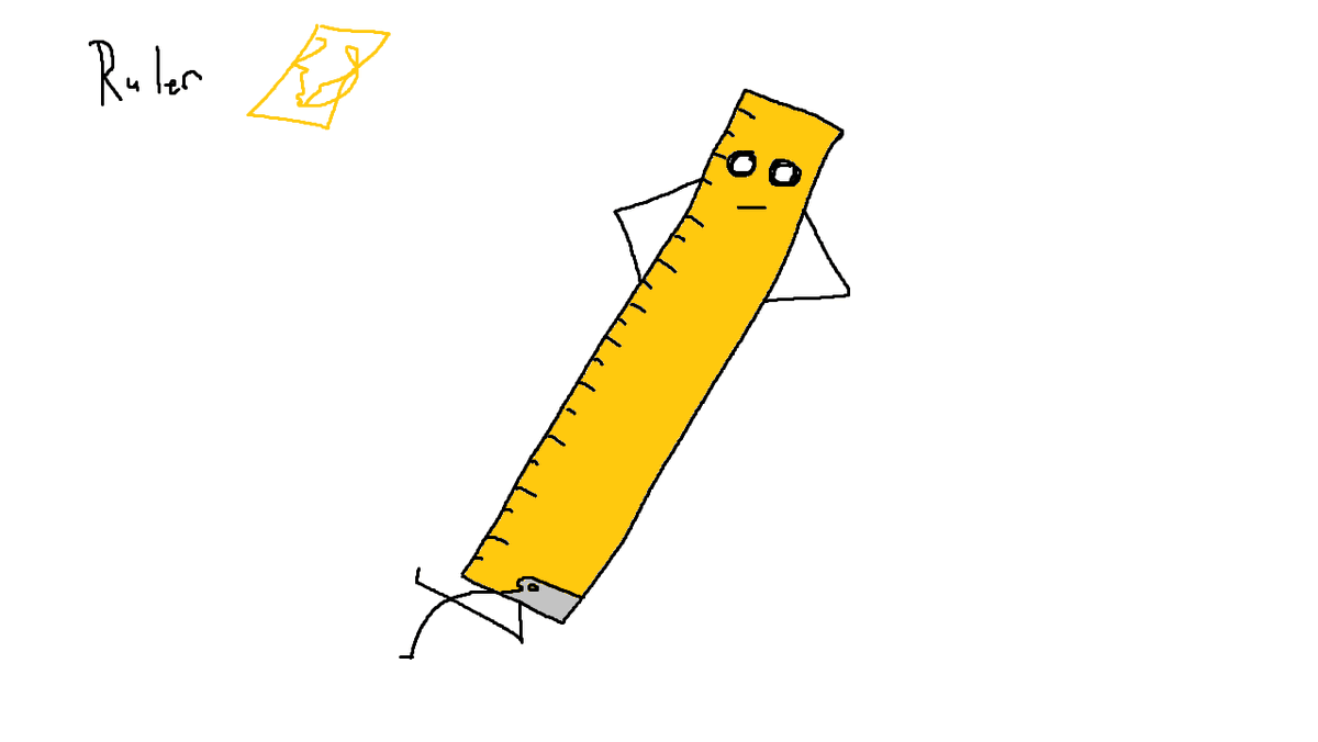 FriendlyAdun's tweet photo. Ruler Don't Wanna Go back to School Bro
#BackToSchool #BadDraws #schoolsupply #cute #drawingaugust https://t.co/gutGZu9WAh
