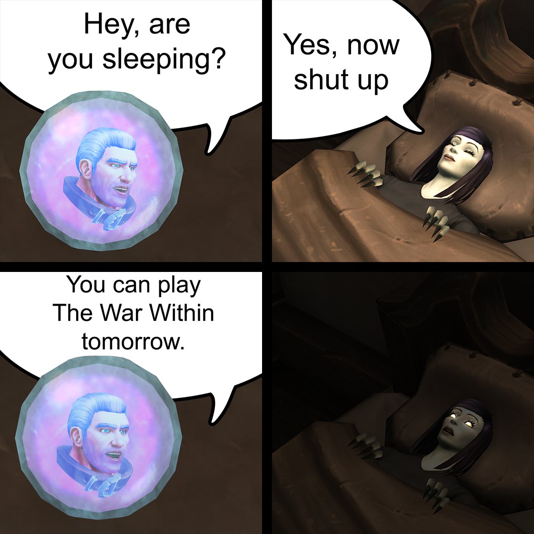 Warcraft's tweet image. 