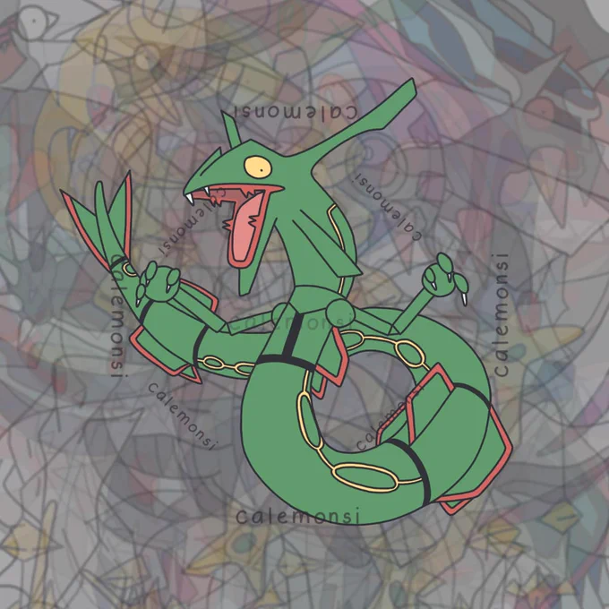 gayquaza #pokemon 