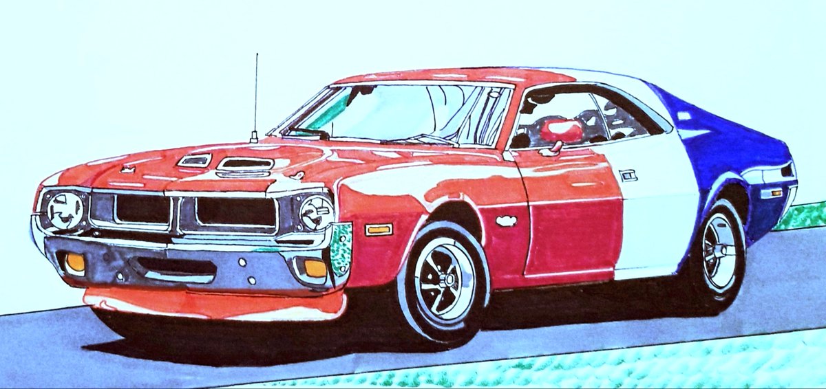 MichaelLeek1's tweet photo. #goodnight #SweetDreams #WednesdayWant #TransAmJavelin #mnartists #drawingcars https://t.co/xxISYADeqf