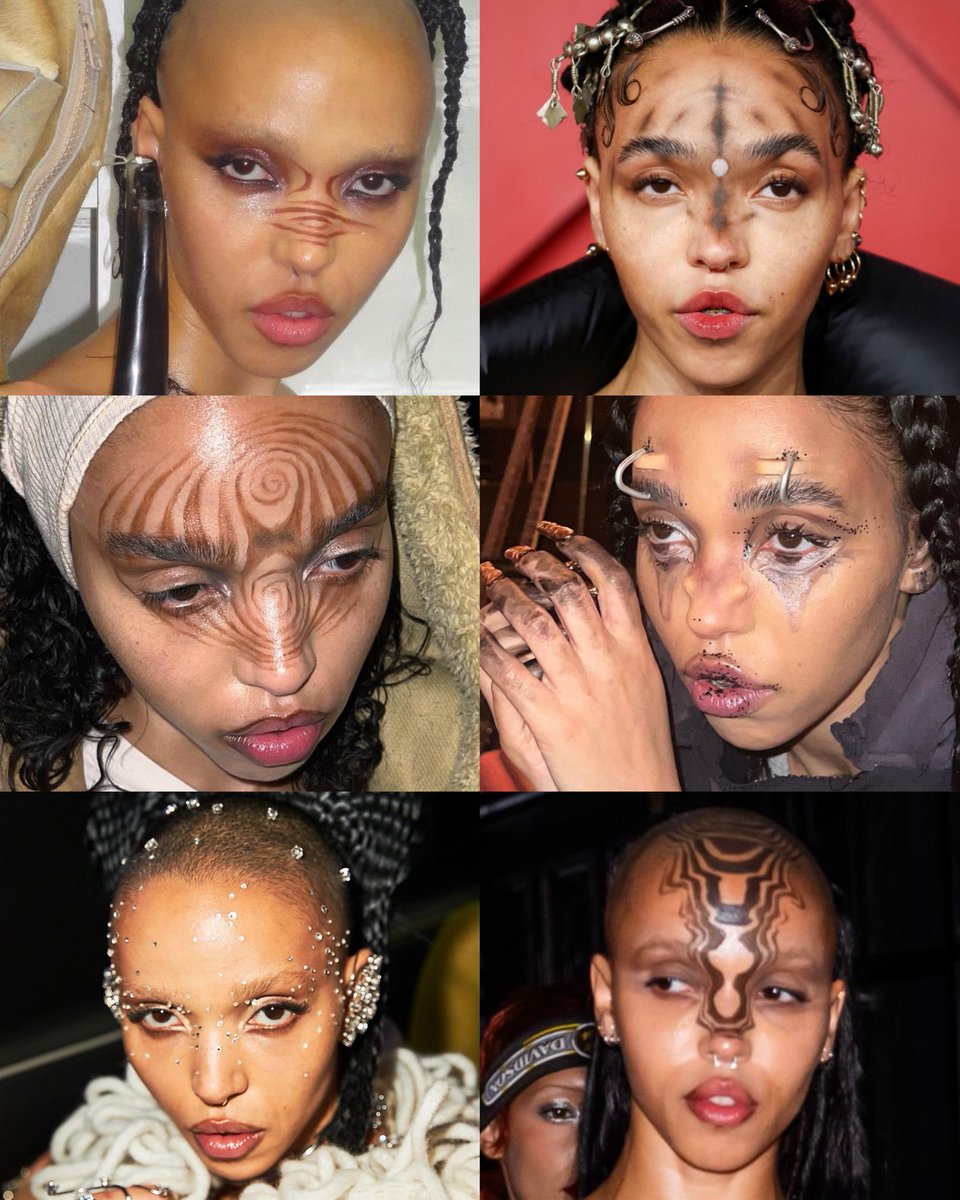 makeup by tilda mace for fka twigs