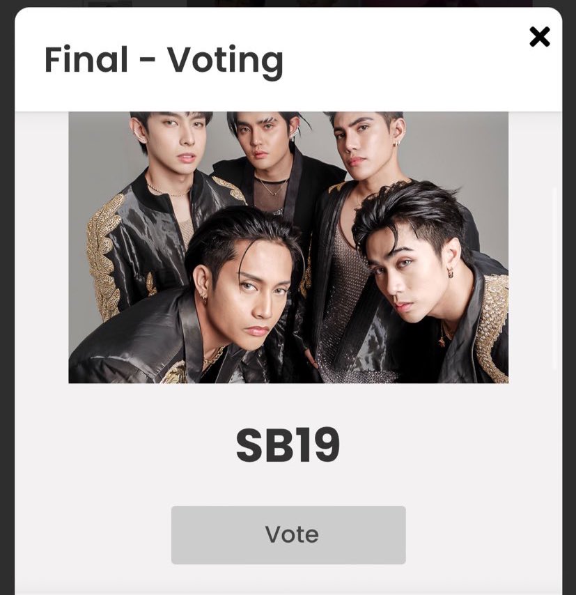 TryForNew_Pinas's tweet photo. Edelweiss!
Not TFN related, but letโs help AโTIN vote for Mahalima, SB19.
Theyโve been very welcoming and supportive to TFN and Edelweiss, so letโs give back!
Please vote for them on Billboard Fan Army Face-off!
Vote here - https://t.co/dh3vFqz7Sa
#TFN #TFN_FOREVER_WITH_US #SB19 @SB19Official