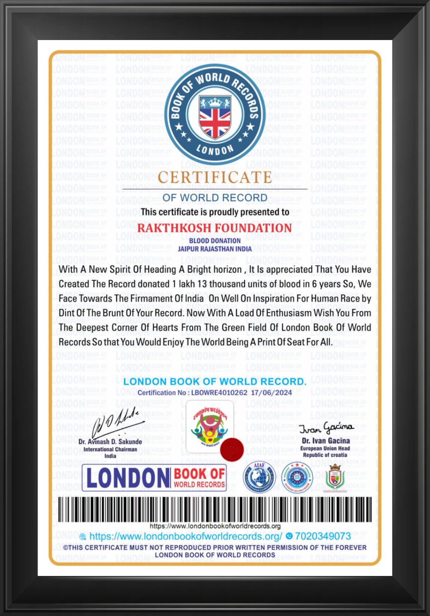 Rakthkosh Foundation tweet media