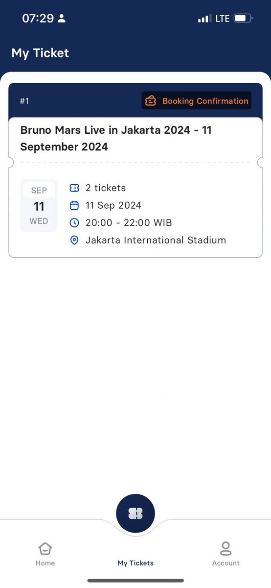 Jual 2 tiket brunomars CAT 4
harga bisa dm yaaa!!!
dijamin tiket asli punya temen ngga jadi nonton karena hamil. 
#tiketbrunomars #brunomarsinjakarta #jualtiket