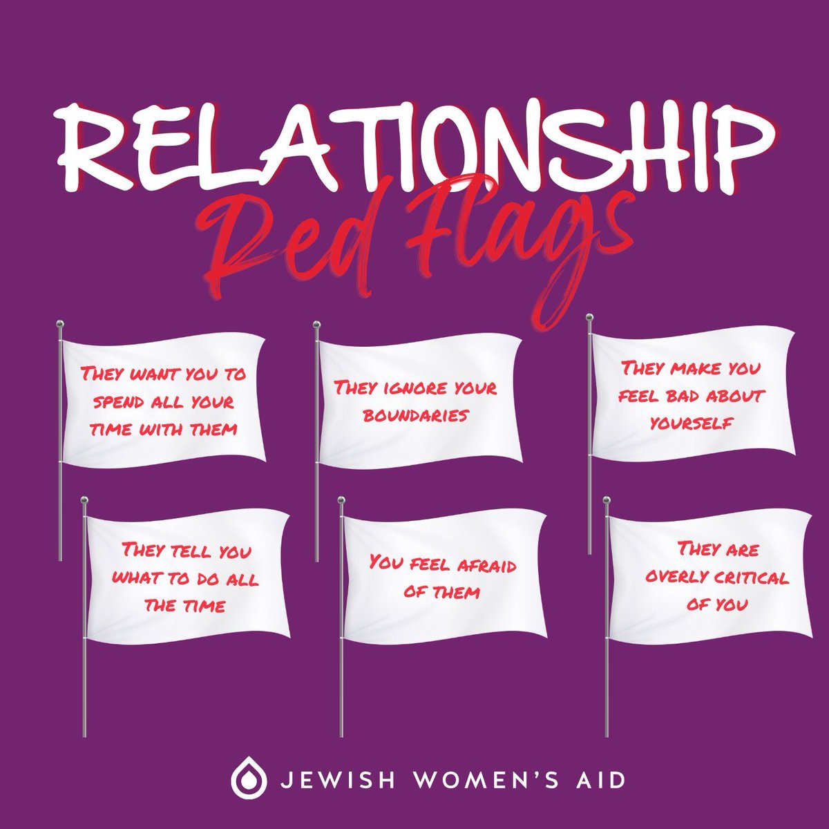 JewishWomensAid's tweet image. Coercive control often goes unnoticed, making it harder for victims to recognise that it&apos;s happening to them.  Recognising the signs is the first step towards breaking free.  Tel:0808 801 0500   Email: advice@jwa.org.uk Webchat: buff.ly/4cXLjXr

#EndCoerciveControl