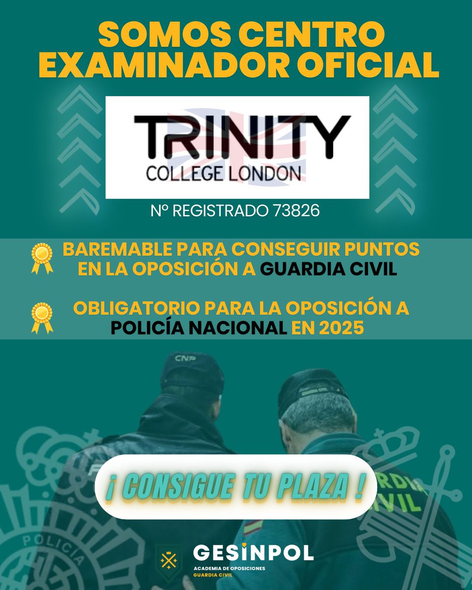 Academia Oposiciones Guardia Civil Gesinpol tweet media