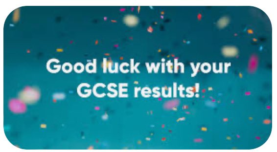 🥳🥳Todays the day for the class of 2024! Best of luck to all our young people. 🤞🏻🙏🏻

If your results are not quite what you expected, please get in touch with the team for support. 📞01254 666424. 

Regardless of your grades, there are always options 🌈