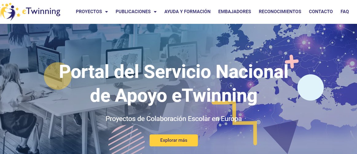 👀 ¿Pensando en tu próximo proyecto #eTwinning? Accede a la web 👉

Estarás informado sobre todas las novedades de la acción eTwinning: tutoriales, premios, formación presencial y en línea, convocatorias, actualidad europea...todo esto y mucho más 👇

etwinning.es