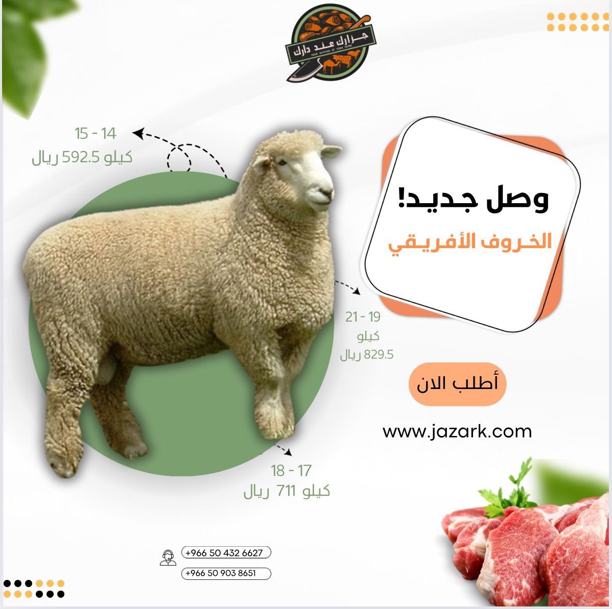 jazark_dark's tweet photo. خروف المارينو الأفريقي متوفر الان! 🤩
اطلب الان.
https://t.co/IyfVaaj5AT https://t.co/zwXiPtgyAA