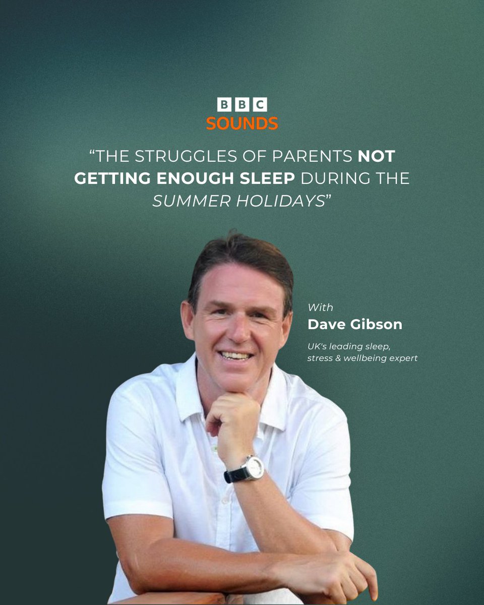 ProvacanHealth's tweet photo. Our expert Dave Gibson chatted with
@BBCSounds 
about parents' sleep challenges during the summer holidays. Consistent sleep is key for patience and well-being—especially with busy summer days. 🎧 Tune in to his tips starting at 2:10. https://t.co/PimSdpICwY… #SleepTips https://t.co/aXXe2UImG0