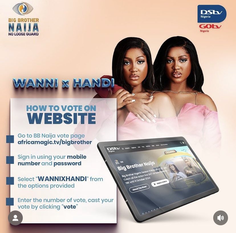 0molewa_'s tweet photo. It’s another day to help me vote my twin sweethearts WanniXHandi 🙏
Thank you https://t.co/W74ekKlU2G