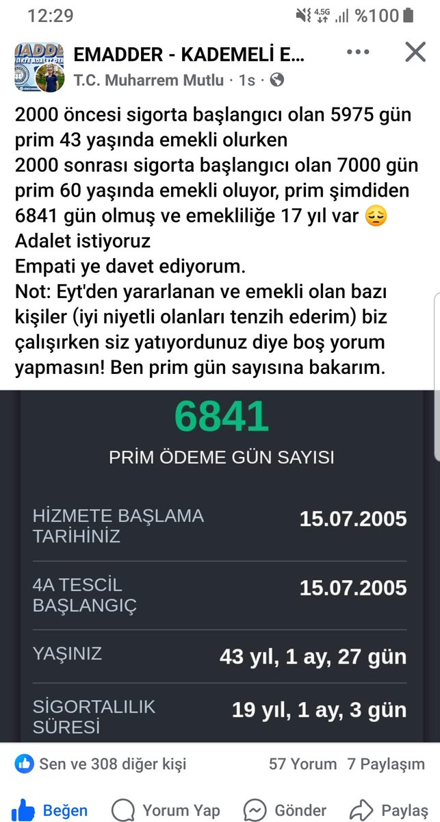 EmreSisli2's tweet photo. #KademeliEmeklilik https://t.co/ls1FD3IWuW