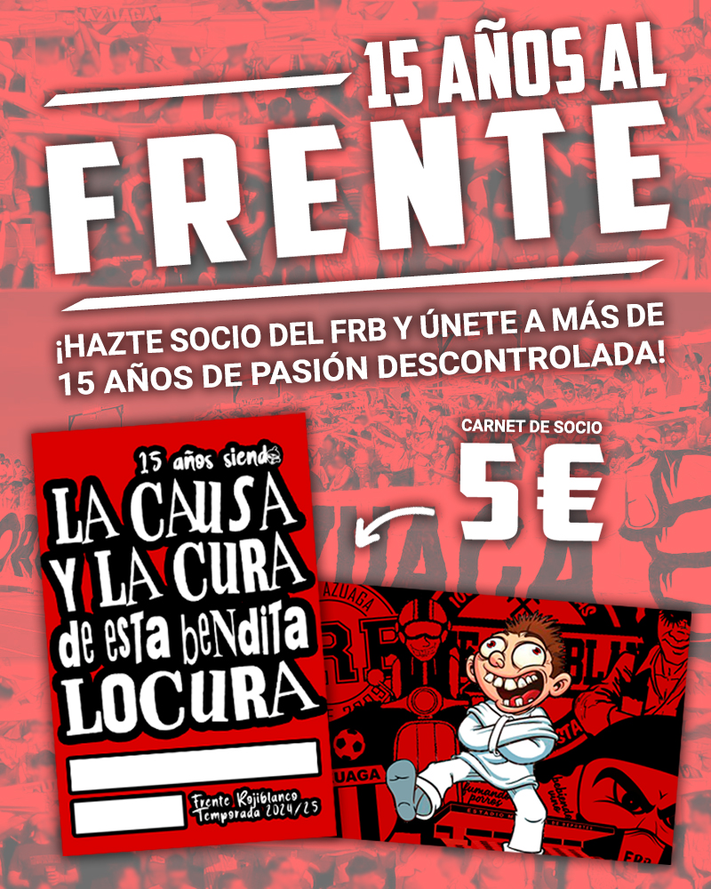 FRB_CDA's tweet photo. Vuelven los Domingos de Gloria. Vuelven los lunes de afonía y resaca.

Vívelos con el Frente... ¡Únete a más de 15 años de pasión descontrolada! https://t.co/luoCqsPO0P