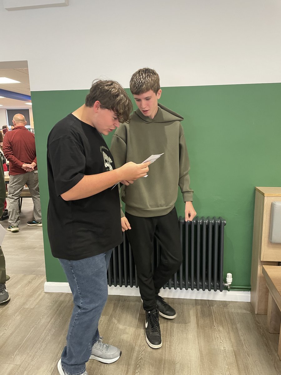 TeessideHigh's tweet photo. What a morning with our wonderful Year 11 students! We are celebrating a sweep of outstanding high grades this #GCSEResults Day. Almost 40% of all examination entries at THS were awarded the highest possible grades 9-7 (A**-A). https://t.co/bbn45UYWPy