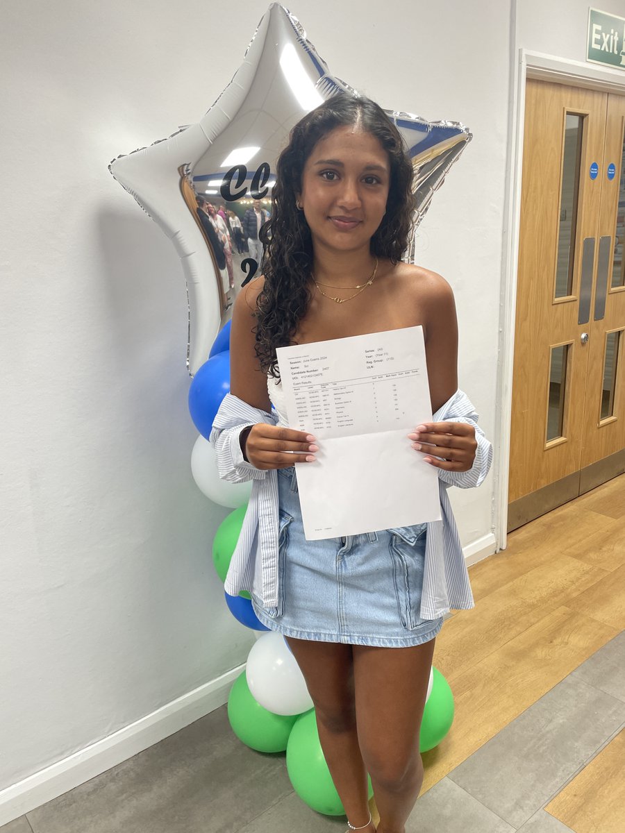 TeessideHigh's tweet photo. So many of our pupils are celebrating 5+ top 9-7 grades, including Ed, Annabel and Rohan (a remarkable 10 grades at 9-7) and Emily and Siri (9 grades at 9-7). Wow! https://t.co/tXbxp2aKyI