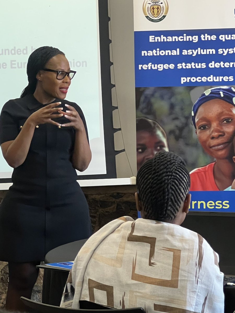 Enhancing protection through improved asylum systems is a key priority for #UNHCR in South Africa.

UNHCR conducts a capacity building workshop for members of the Refugee Appeals Authority for an efficient &amp; effective protection space for #Refugees with support of <a href="/EUinSA/">EU in SA</a>.