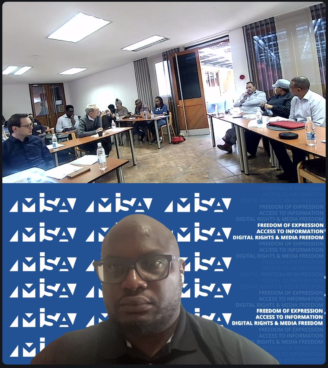Tabani Moyo (@tabanimoyo) on Twitter photo It was a great pleasure on behalf of <a href="/MISARegional/">MISA Regional</a> to be one of the panellists engaging on “The Role of Media in promoting democratic elections in Namibia” <a href="/fesmediaAfrica/">Fesmedia Africa</a> It was a great pleasure on behalf of <a href="/MISARegional/">MISA Regional</a> to be one of the panellists engaging on “The Role of Media in promoting democratic elections in Namibia” <a href="/fesmediaAfrica/">Fesmedia Africa</a>