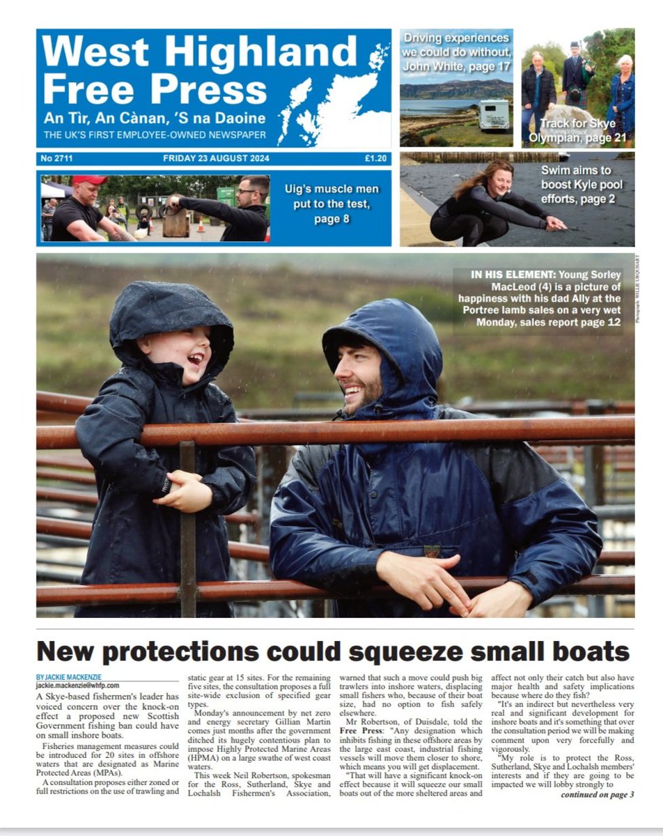 🗞 Thursday and Free Press day - a busy edition out now in shops or inboxes via subscription at whfp.com 
🗞 Our thanks as always to all who buy a paper to stay informed and support our work 👍
