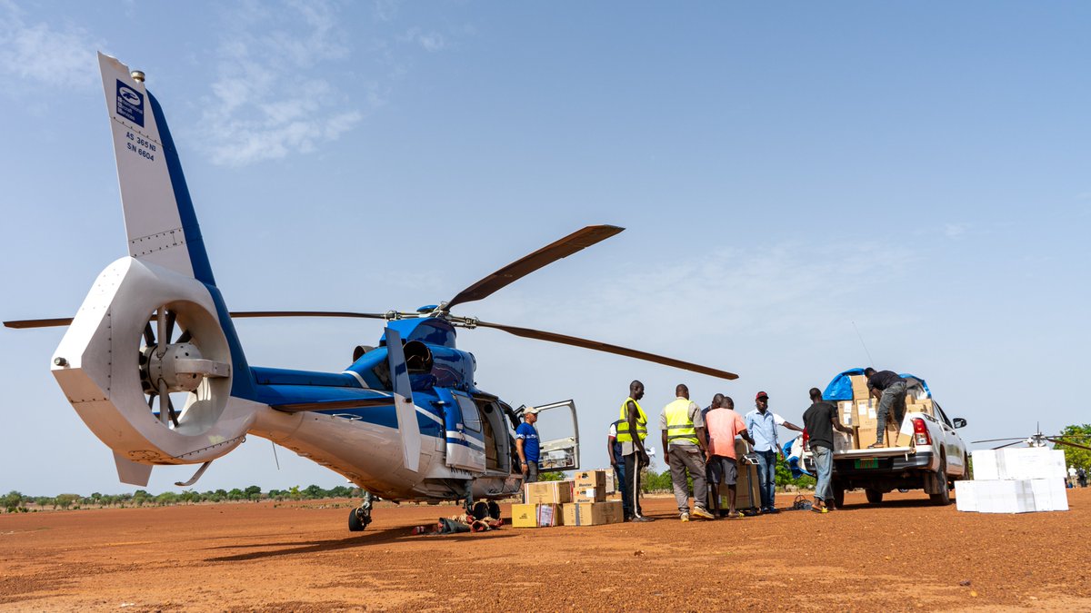🚁Excited to share the incredible impact of our recent collaboration with the <a href="/AirbusFdn/">Airbus Foundation</a> in #BurkinaFaso! 

The Airbus Foundation support has been a game-changer for delivering essential aid to remote areas.

Read the full story on our website 👉 logcluster.org/en/blog/airbus…