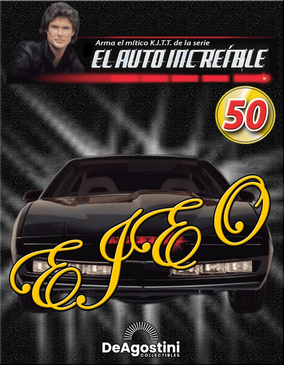 distribuidoejeo's tweet photo. Ya tenemos a la venta la nueva entrega de la colección de "K.I.T.T. El Auto Increíble"
De $339.90 queda en $300
Fecha límite para recoger su producto Martes 27 de Agosto de 2024
#distribuidoraejeo #planetadeagostini #kitt #knightrider #elautoincreible #coche #carro #auto https://t.co/UIA1A1wXSK