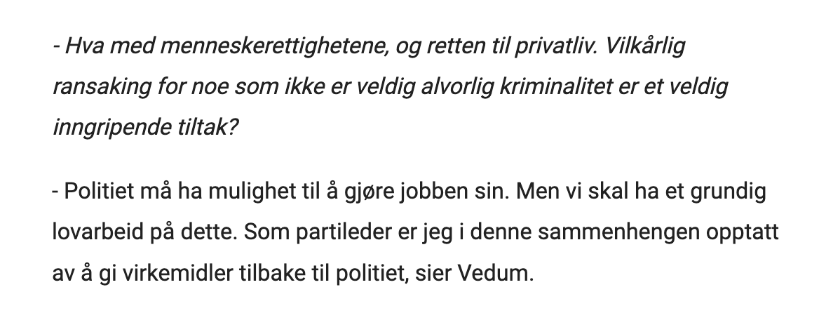 ChariaVaria's tweet photo. @IvanNelsin @FerdOwner Når ble det politiets jobb å bryte menneskerettighetene og retten til privatliv? Og når mistet politiet virkemidler? Aldri. For noen ekle mennesker dette er. https://t.co/Za0HX2J9L1