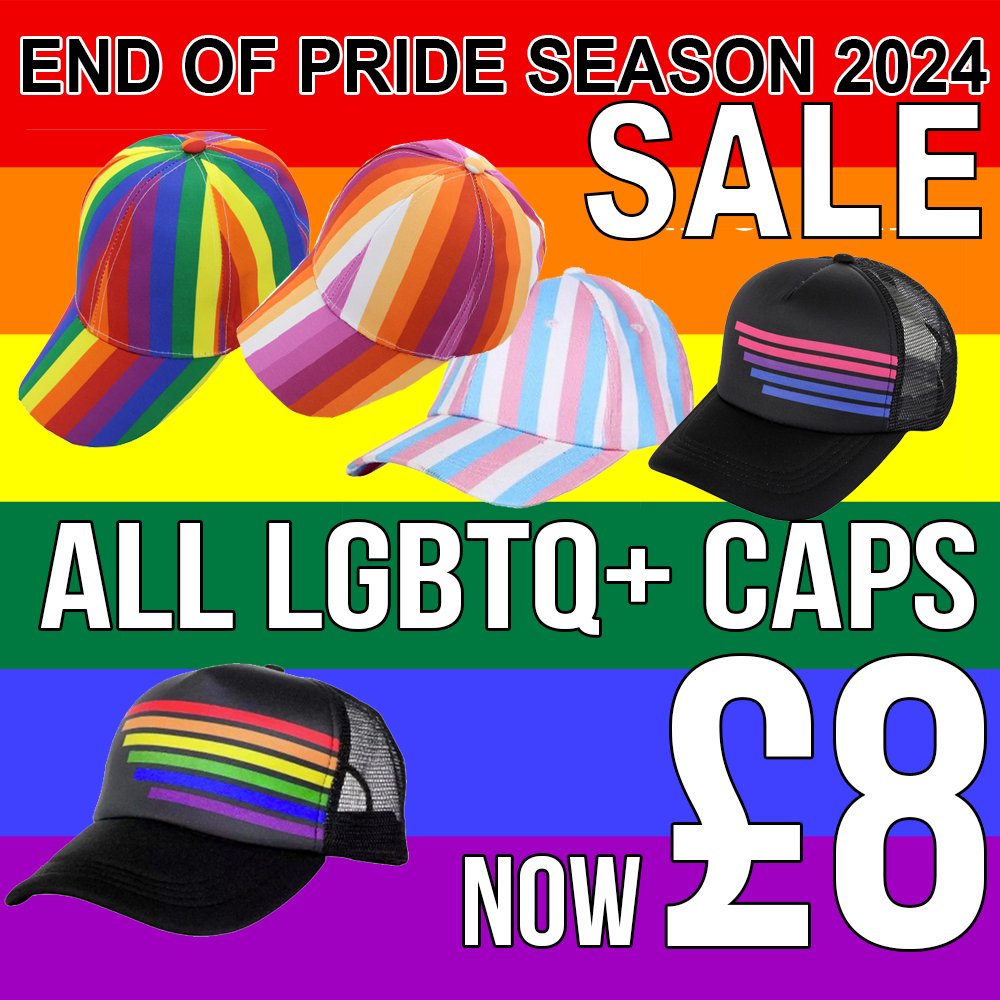 ALL Caps now £8 for Pride Weekend - available in Afflecks (Second Floor) or online #gay #gaypride #gaymanchester #afflecks #manchesterpride #manchesterpride2024