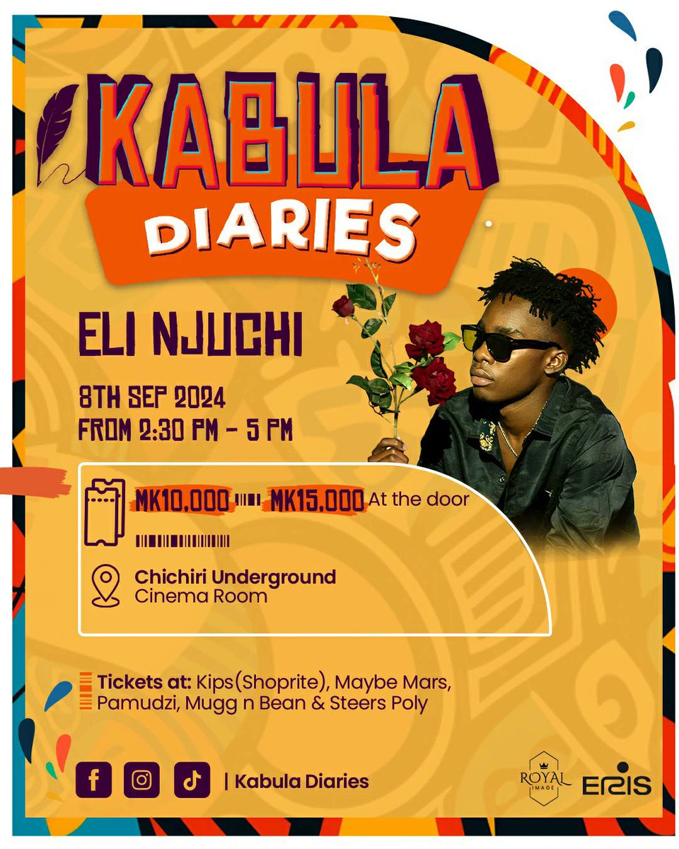 ElzJoel's tweet photo. An Orchestra performance from Eli Njuchi? We will be there 🔥🤝

#KabulaDiaries https://t.co/JULJ76b18L