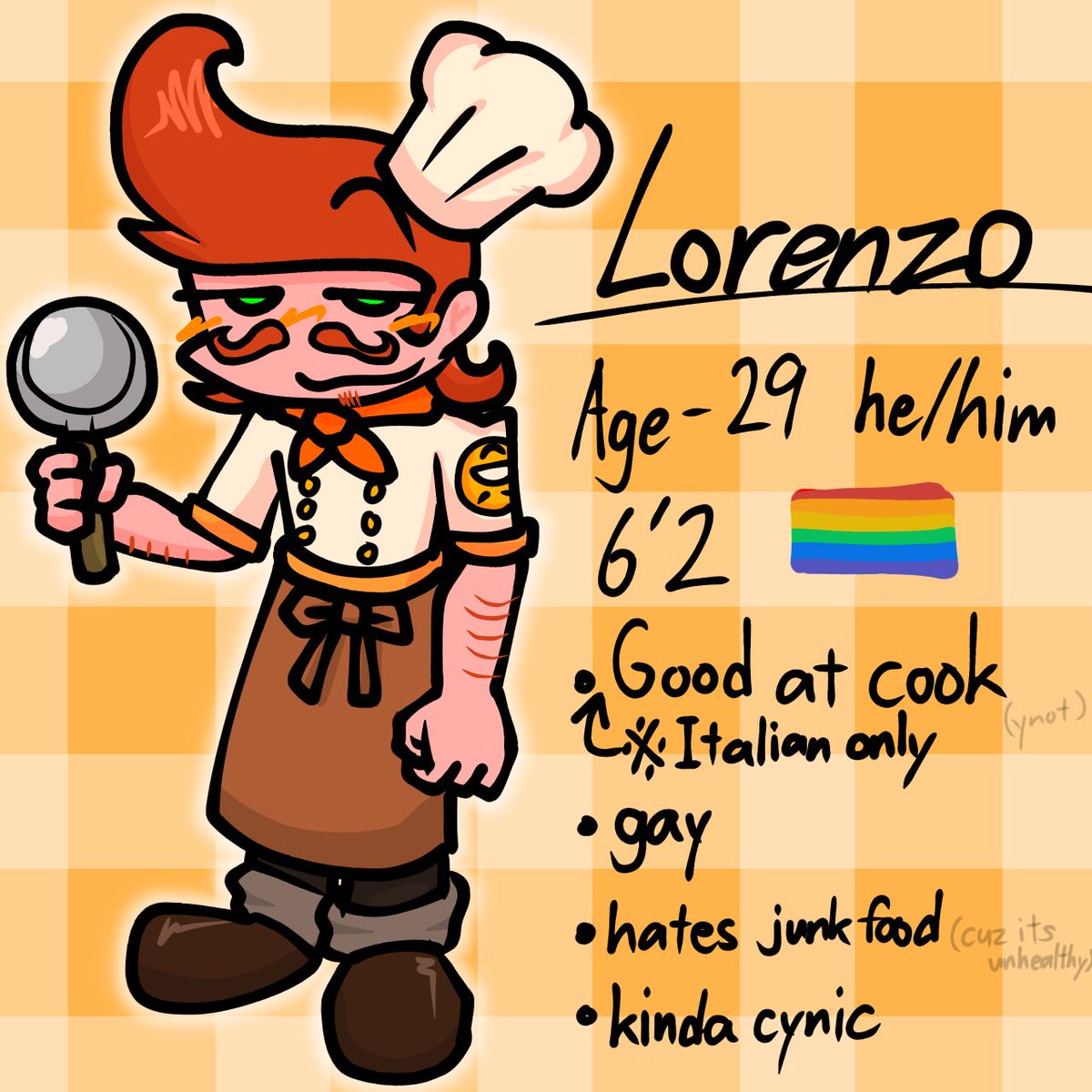 MasqdTh3Cmp5r's tweet photo. #humanizedimps
Gay chef https://t.co/bCgsMkpqSv