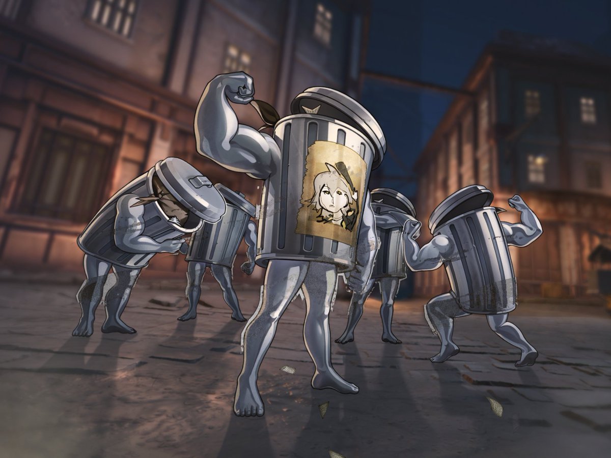 FINITE_Gacha's tweet photo. If you really hate the trashcan jokes your 0 fun https://t.co/zSdnJwUFC8