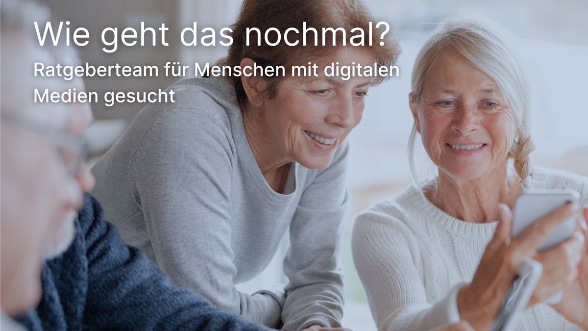 LRA_ERH's tweet photo. Wir suchen Dich für die Ausweitung des Projekts "DigiFIT"

Online-Infoveranstaltungen für Fragen:
🗓️ 08.10.24, 18-19 Uhr
🗓️  09.10.23, 11-12 Uhr
Für die Zugangsdaten meldet euch bitte unter ehrenamtsbuero@erlangen-hoechstadt.de oder unter 09131 803 1332

#WeAreERH #Senioren https://t.co/o4PJ4ch8px