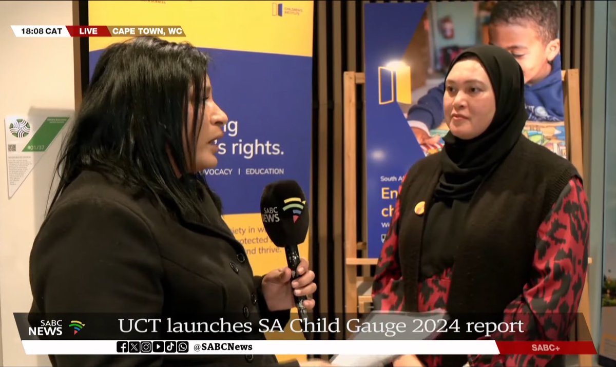 South Africa’s investments in early childhood development must be comprehensive, encompassing all aspects of development, health and wellbeing - it’s not just about early learning programmes or centre-based education. youtu.be/xm1Duens9Z4?si… 
#ChildGauge2024 #ECD <a href="/SABCNews/">SABC News</a>