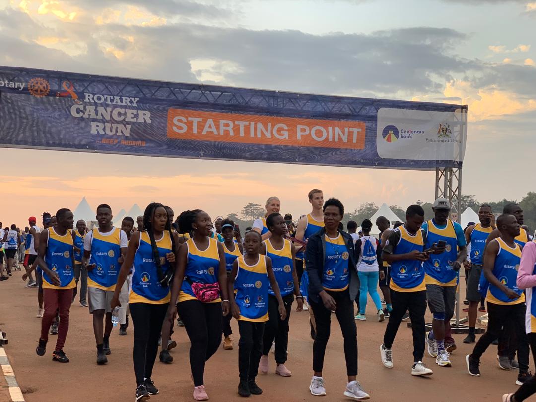 RctKawempe's tweet image. There's always hope beyond what you see." "It's possible not just to survive, but to thrive and to live a healthy, wonderful life again . We are fighting cancer again .#RotaryCancerRun24  #ItsTimeToJoinRotaract #Rotary