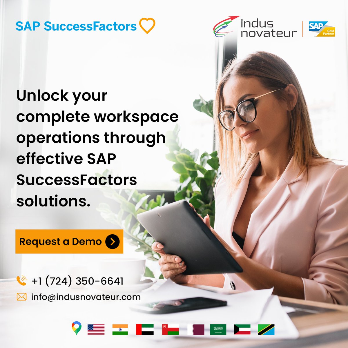 IndusNovateur's tweet photo. Unlock your complete workspace operations through effective #SAP #SuccessFactors solutions.
Demo Link: https://t.co/1nbLEiWoLc
Get a free demo of the product for your business by reaching out at info@indusnovateur.com
#digital #transformation #sapgoldpartner #indusnovateur https://t.co/urzB5fnppj
